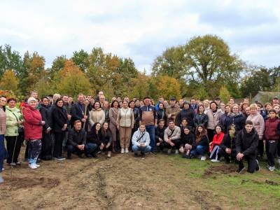 Торжественная закладка Аллеи памяти