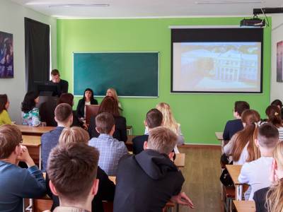 Профориентационный урок для школьников