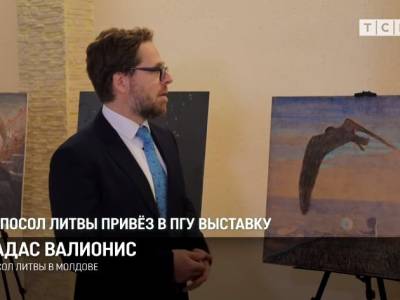 Посол Литвы привёз в ПГУ выставку