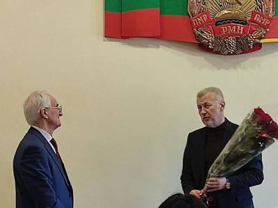 Поздравление президента Приднестровского государственного университета профессора С.И. Берила с Днем рождения