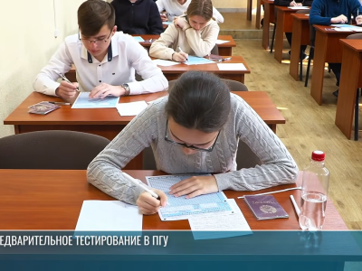 Предварительное тестирование в ПГУ